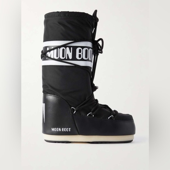 Moon Boot Shoes - Moon Boot Black Snow Boots